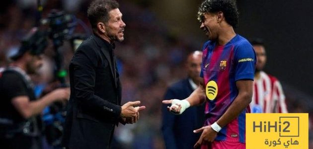 تعليق قوي من سيميوني عن برشلونة بعد خسارة لقب كأس الملك