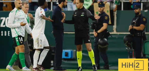تقييم حكم مباراة ريال مدريد وبيتيس