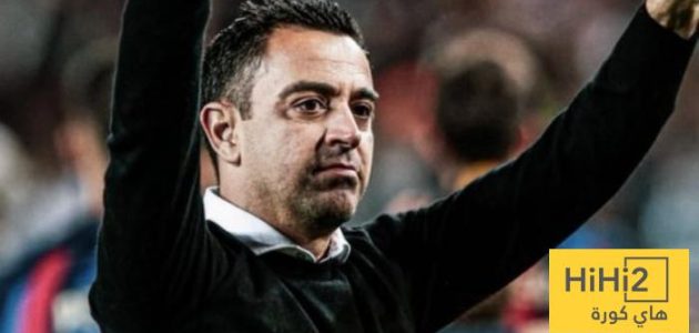 تشافي : فخور بفترة تدريبي لبرشلونة